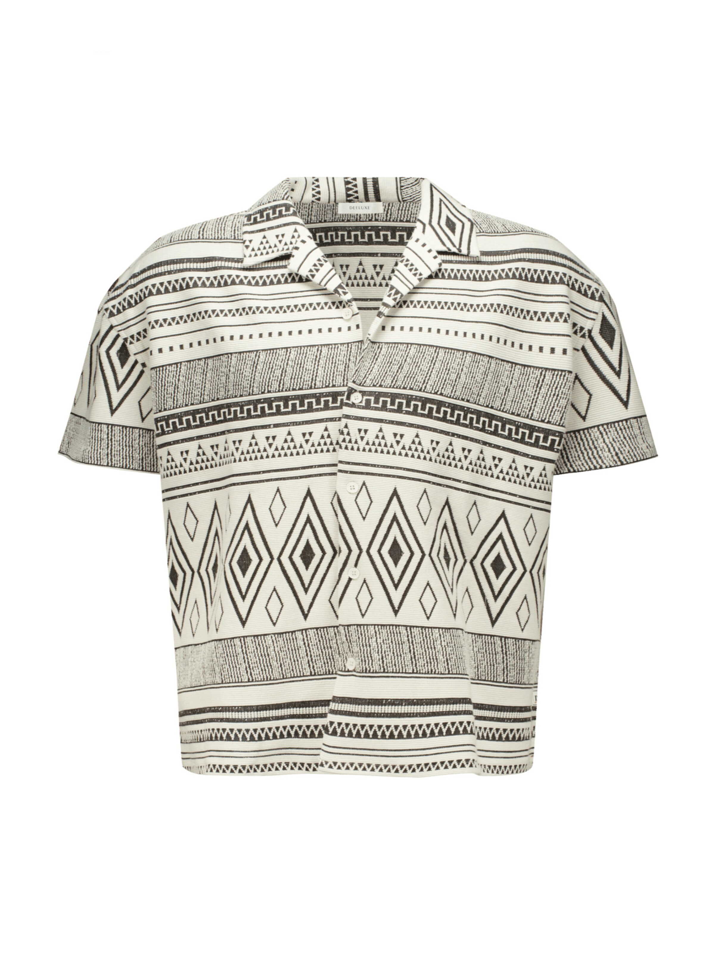 Fit confort Chemise 'Indiana' Deeluxe en blanc : devant