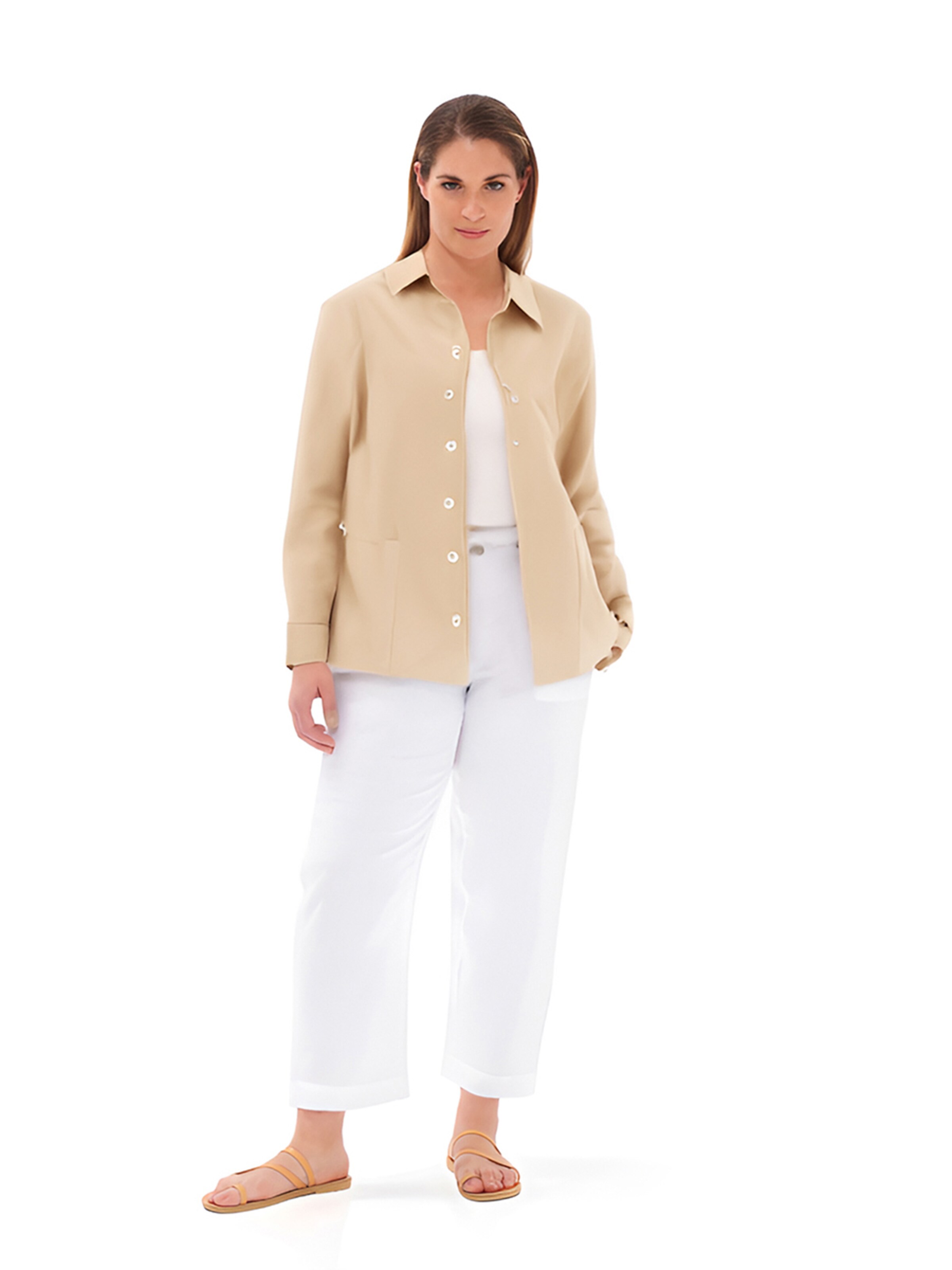 Haris Cotton Tussenjas 'Haris Cotton' in Bruin