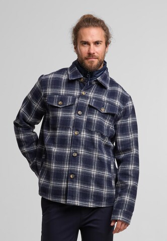 INDICODE JEANS Přechodná bunda 'Benito' – modrá