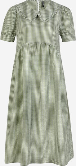 Rochie tip bluză 'IDA' Pieces Petite pe verde iarbă / alb, Vizualizare produs
