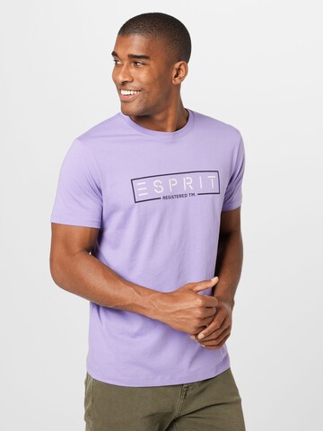 ESPRIT Shirt in Purple: front