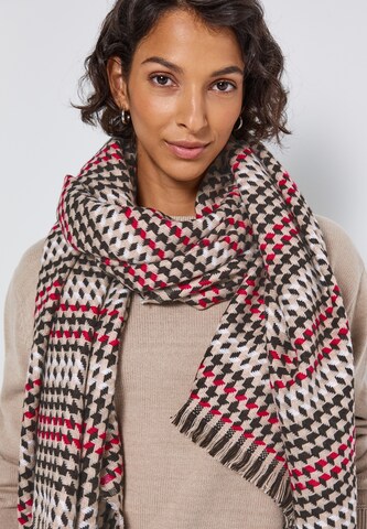 STREET ONE Schal 'Twill' in Beige