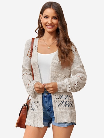 Imily Bela Pletena jopa | bež barva: sprednja stran