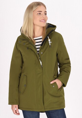 Veste d’hiver Schmuddelwedda en vert : devant