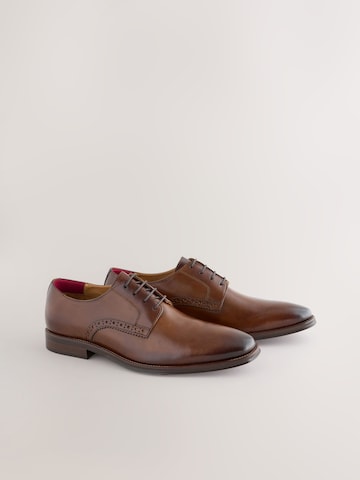 Next Lace-Up Shoes in Brown