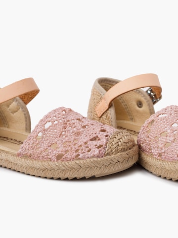 Sandales Pisamonas en rose