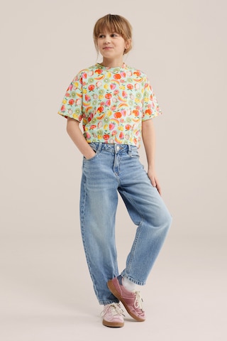 T-Shirt WE Fashion en vert