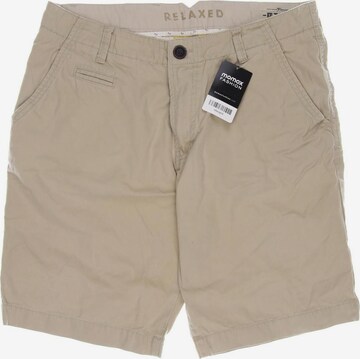 TOM TAILOR DENIM Shorts 32 in Beige: predná strana