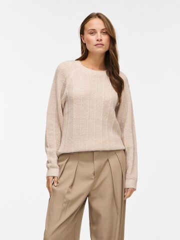VILA - Jersey 'VITULI' en beige: frente