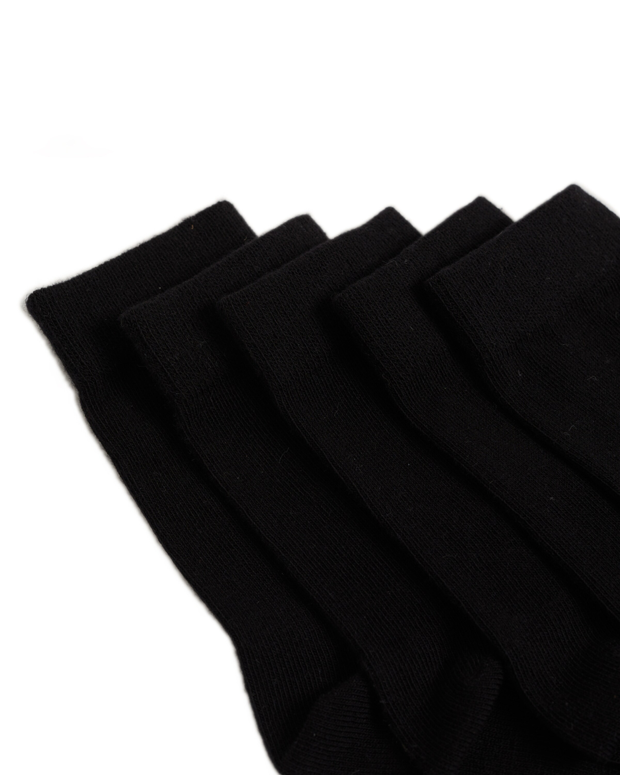 WE Fashion Ponožky – černá