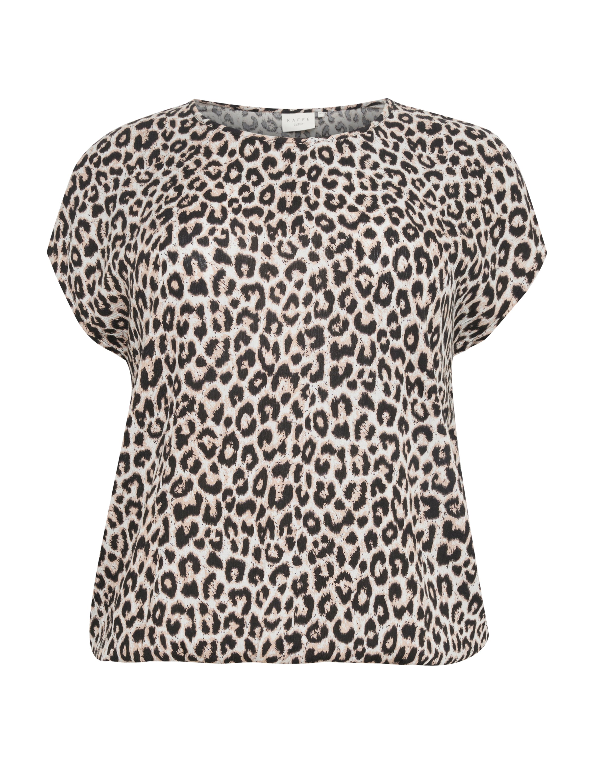 KAFFE CURVE Blúzka 'Vilana' - Béžová: predná strana