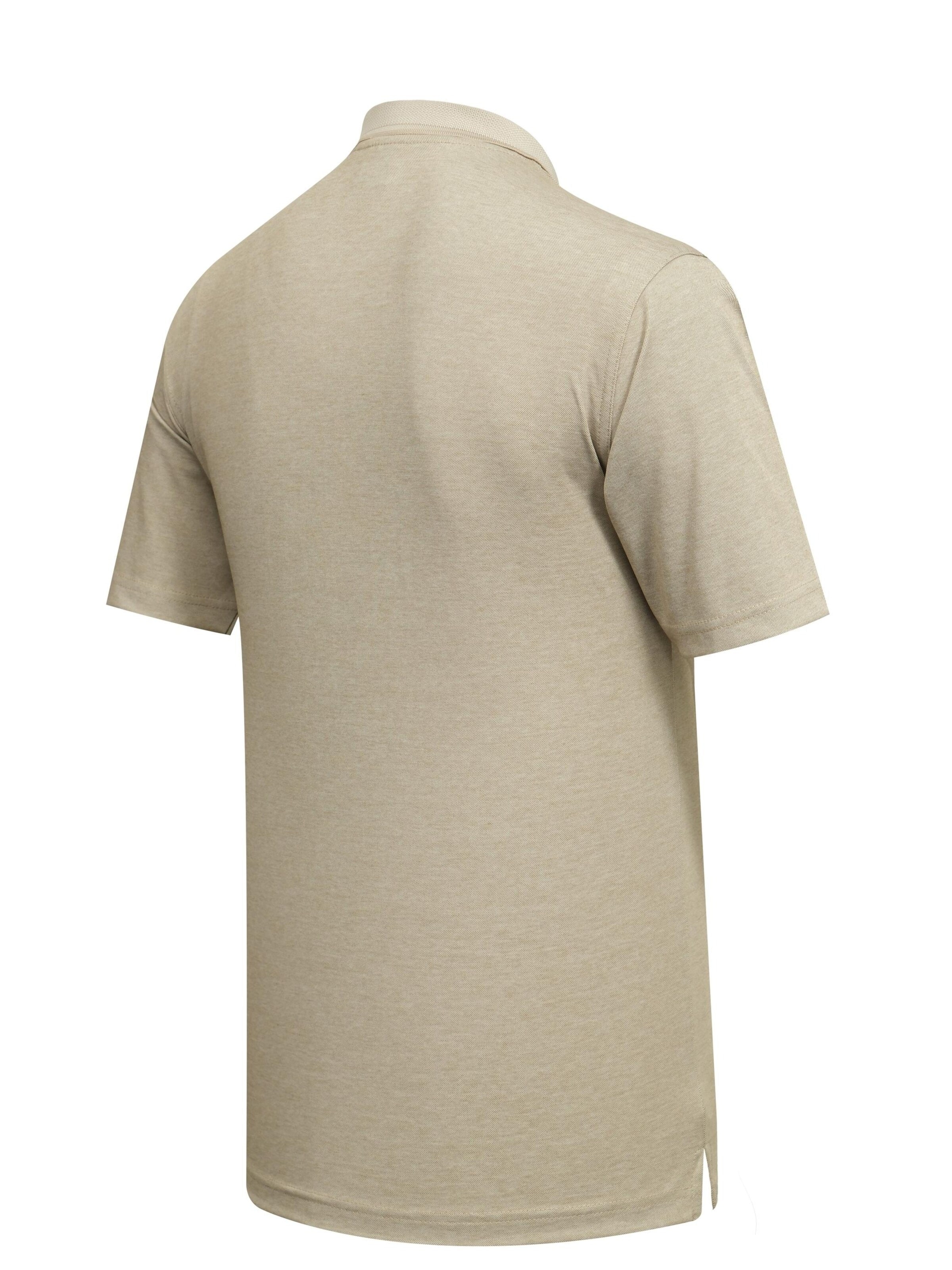 Cizgi Triko Shirt‌‌‌ in Beige