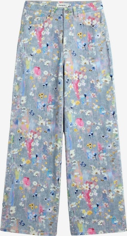 Desigual Wide Leg Farkut värissä sininen: etupuoli