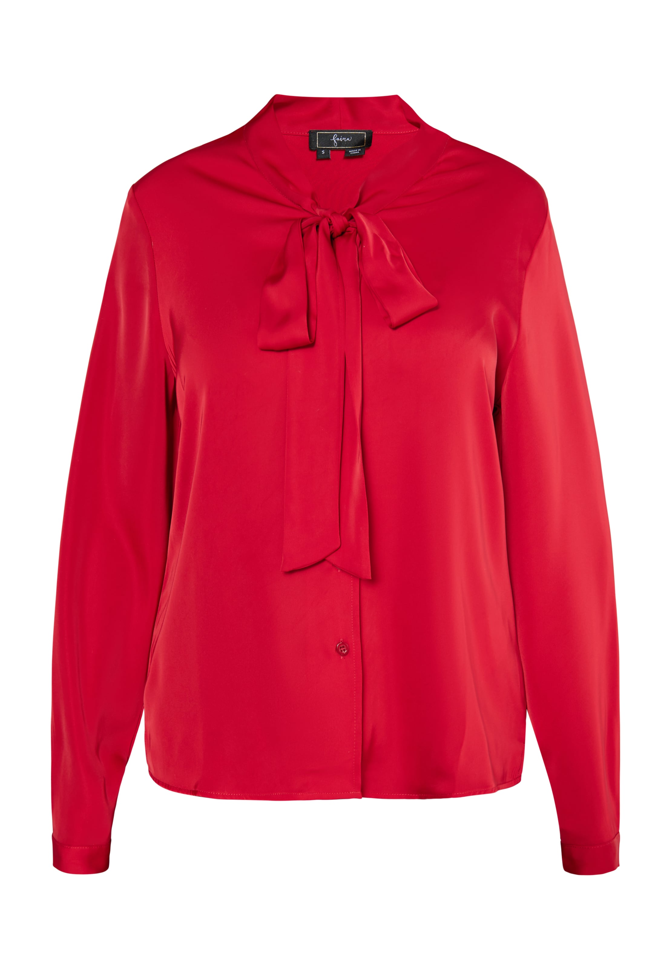 faina Μπλούζα σε κόκκινο: μπροστά