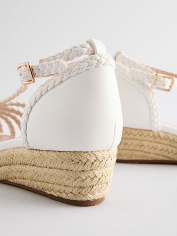 Next Sandaler i hvid