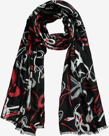 JP1880 Schal in Schwarz: Vorderseite