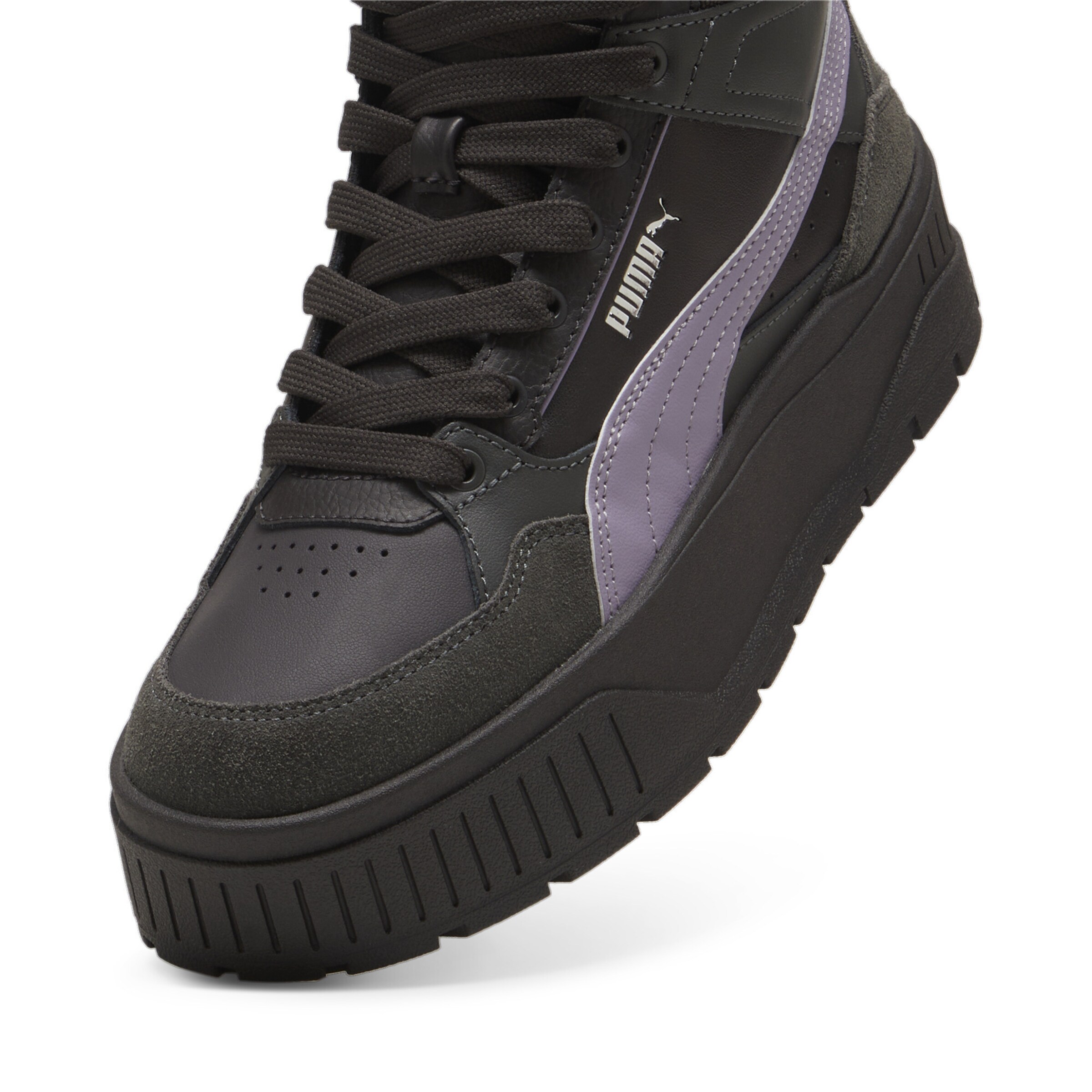 PUMA High-Top Sneakers in Black