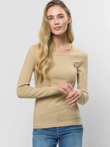 U.S. POLO ASSN. T-Shirt in Weiß: Vorderseite