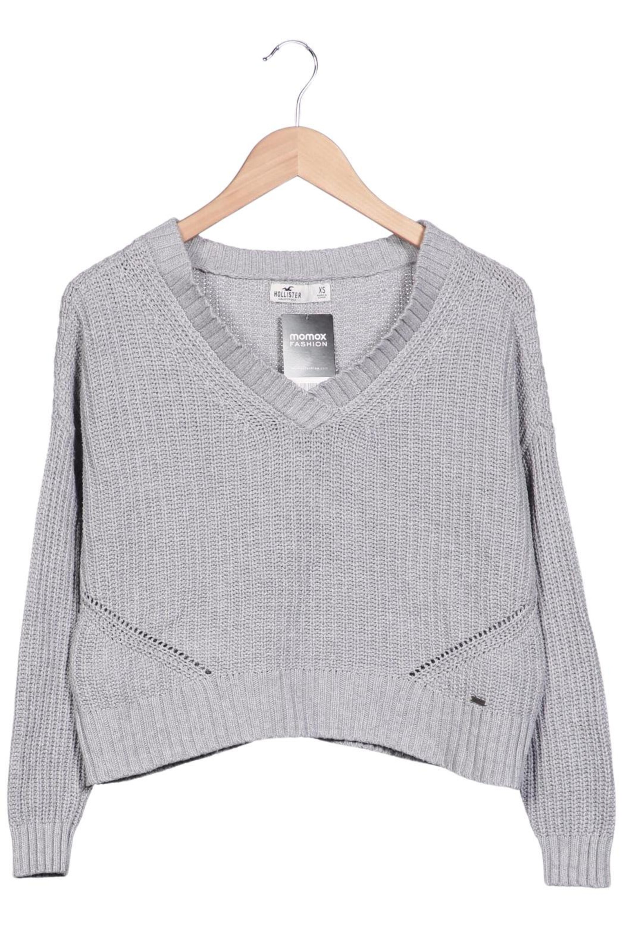 HOLLISTER Sweater & Cardigan in XS in Grey: front