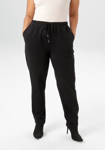 Aniston Regular Hose in Schwarz: Vorderseite