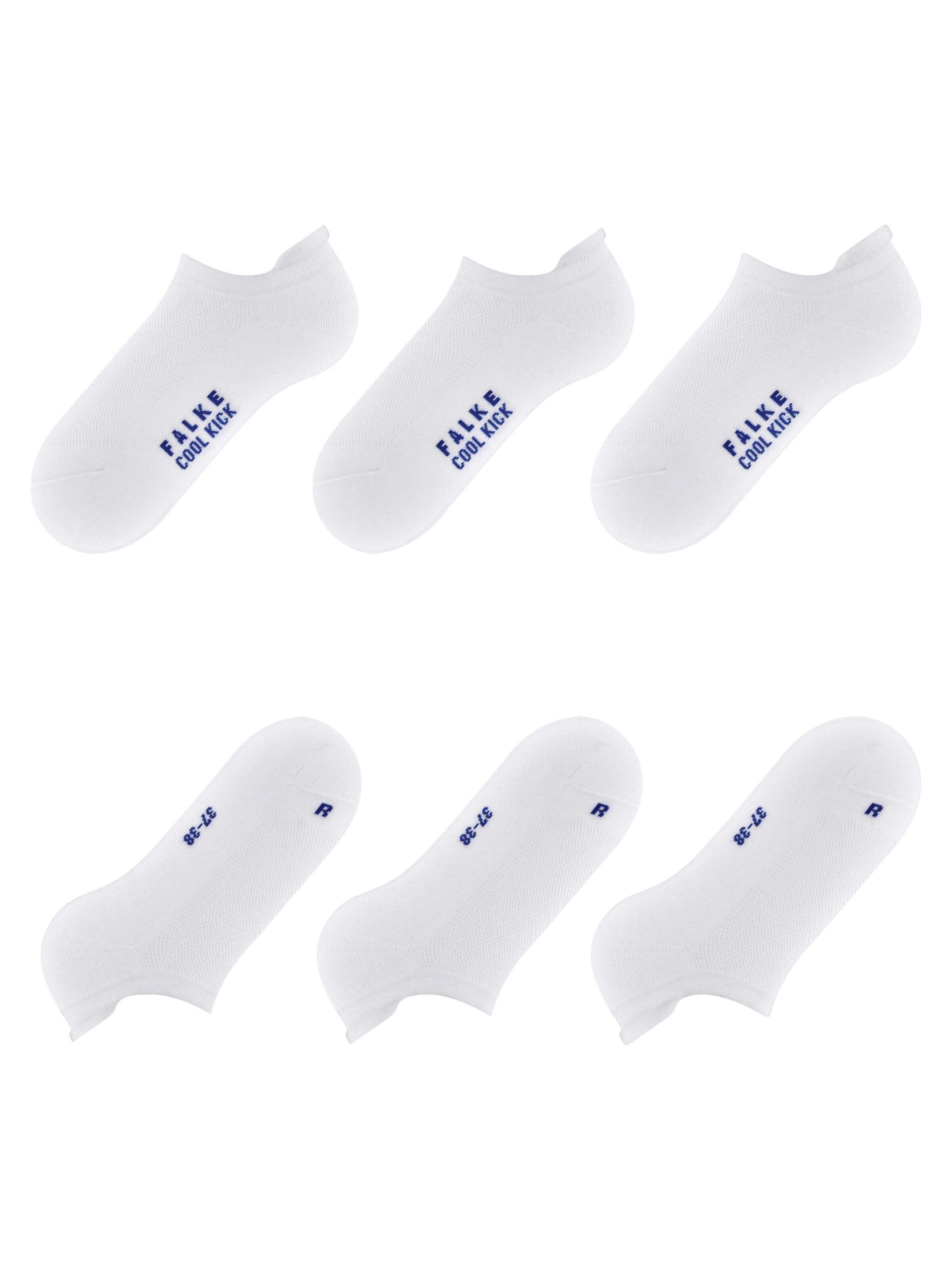 FALKE Socken 'Cool Kick 3-Pack'‌‌‌‌‌‌‌‌‌‌ in Weiß