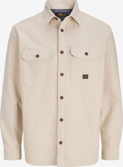 JACK & JONES Hemd in L in beige, Produktansicht
