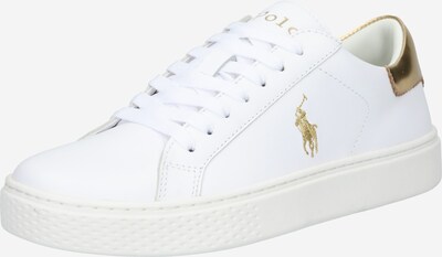 Polo Ralph Lauren Matalavartiset tennarit 'COURT 125 II' värissä kulta / valkoinen, Tuotenäkymä