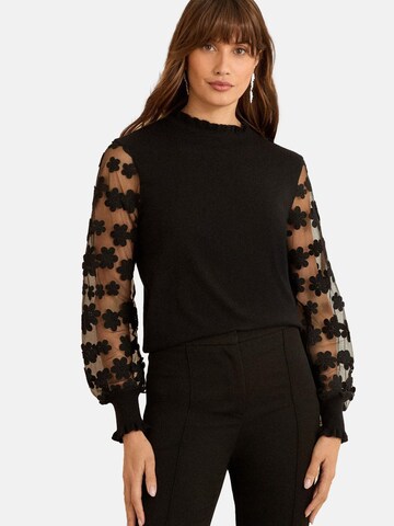 love & roses Sweater in Black: front