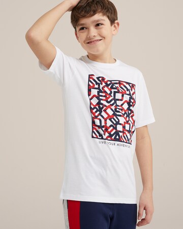 WE Fashion T-Shirt in Weiß: Vorderseite