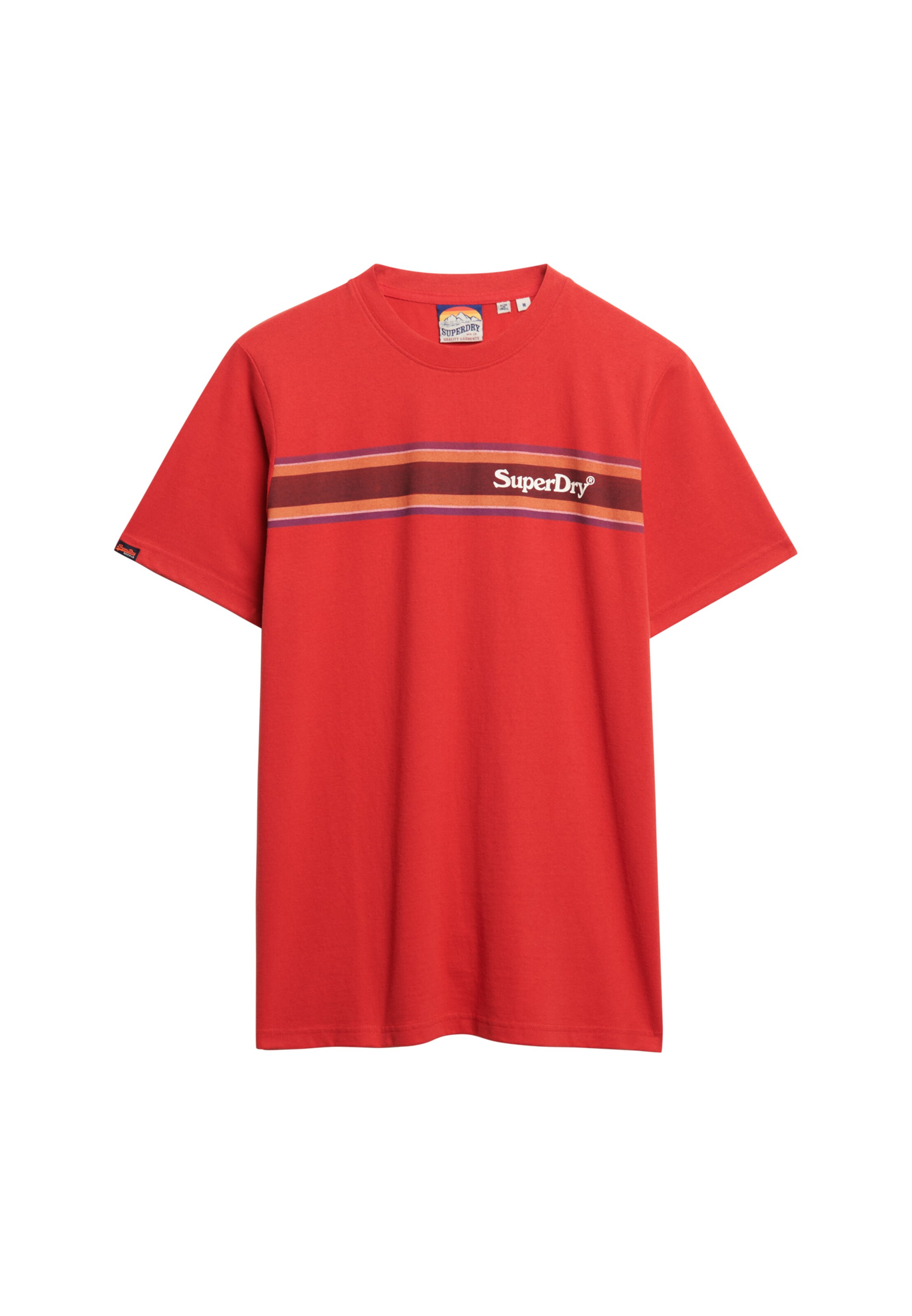 Superdry & Co Shirt 'Venue' in Rood: voorkant