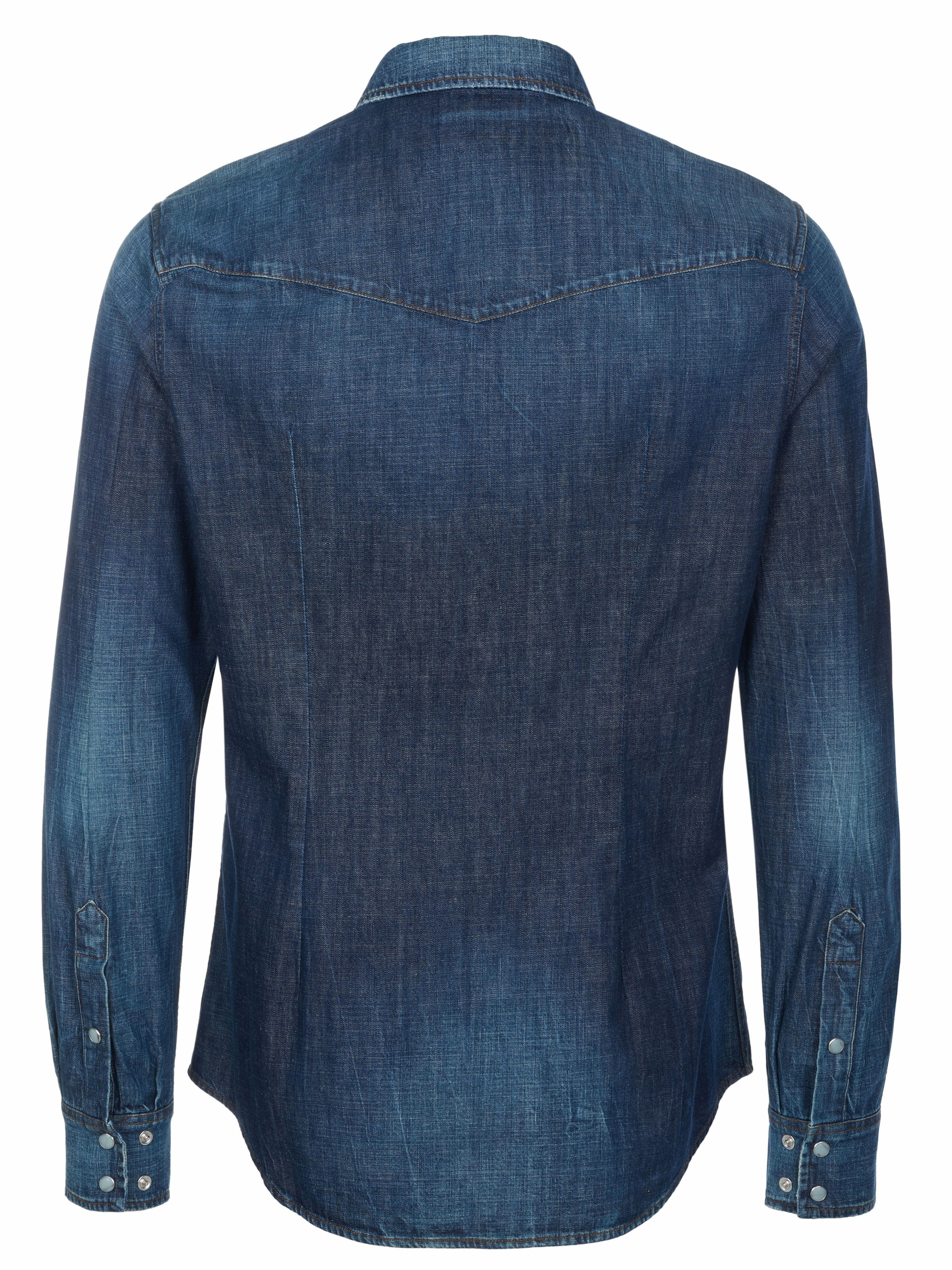 DOLCE & GABBANA Regular fit Button Up Shirt in Blue