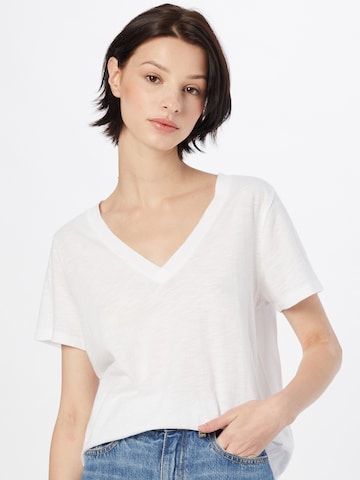 Madewell Shirt 'WHISPER' in Wit: voorkant