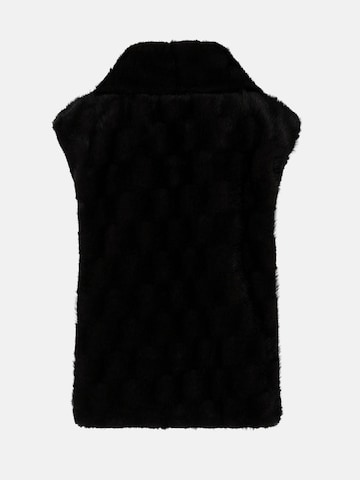 PINKO Bodywarmer 'PINKO GLOSSINIA GILET ASPEN ASPETTO VISONE GILET' in Zwart