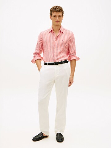 TOMMY HILFIGER Regular Fit Hemd in Orange