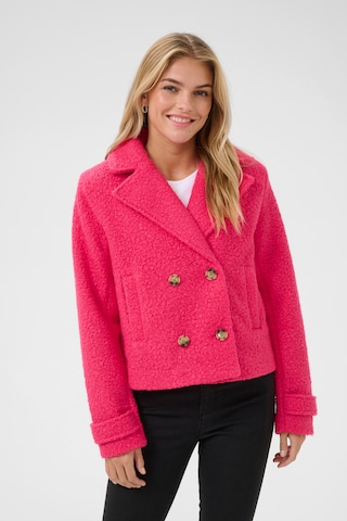 Kaffe Tussenjas 'Anne' in Roze: voorkant