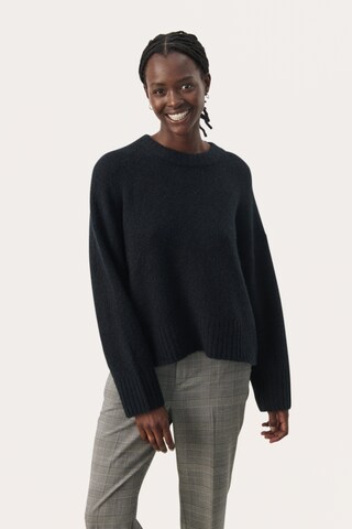 Pull-over 'Lulya' Part Two en bleu : devant