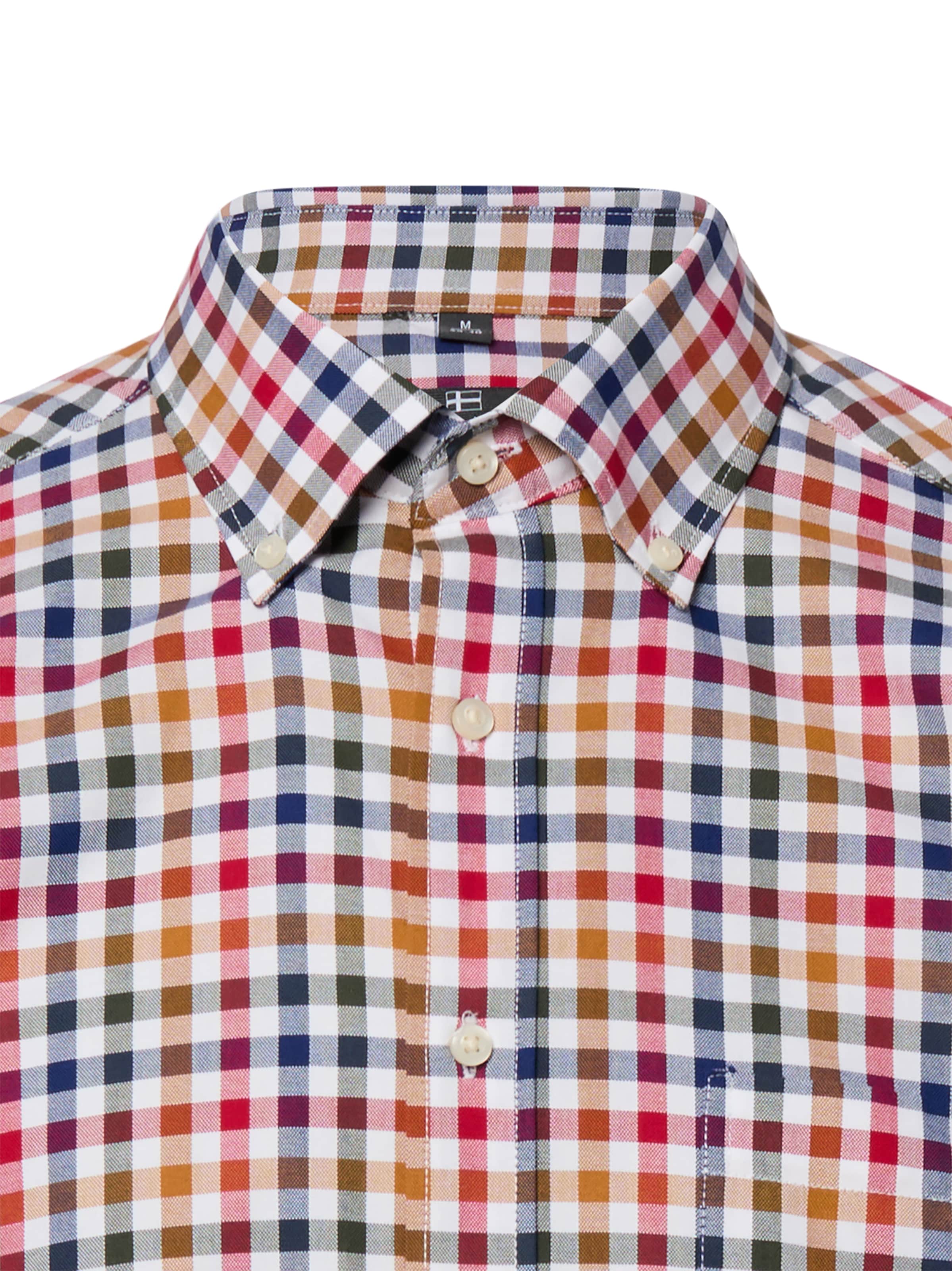Coupe regular Chemise Nils Sundström en mélange de couleurs