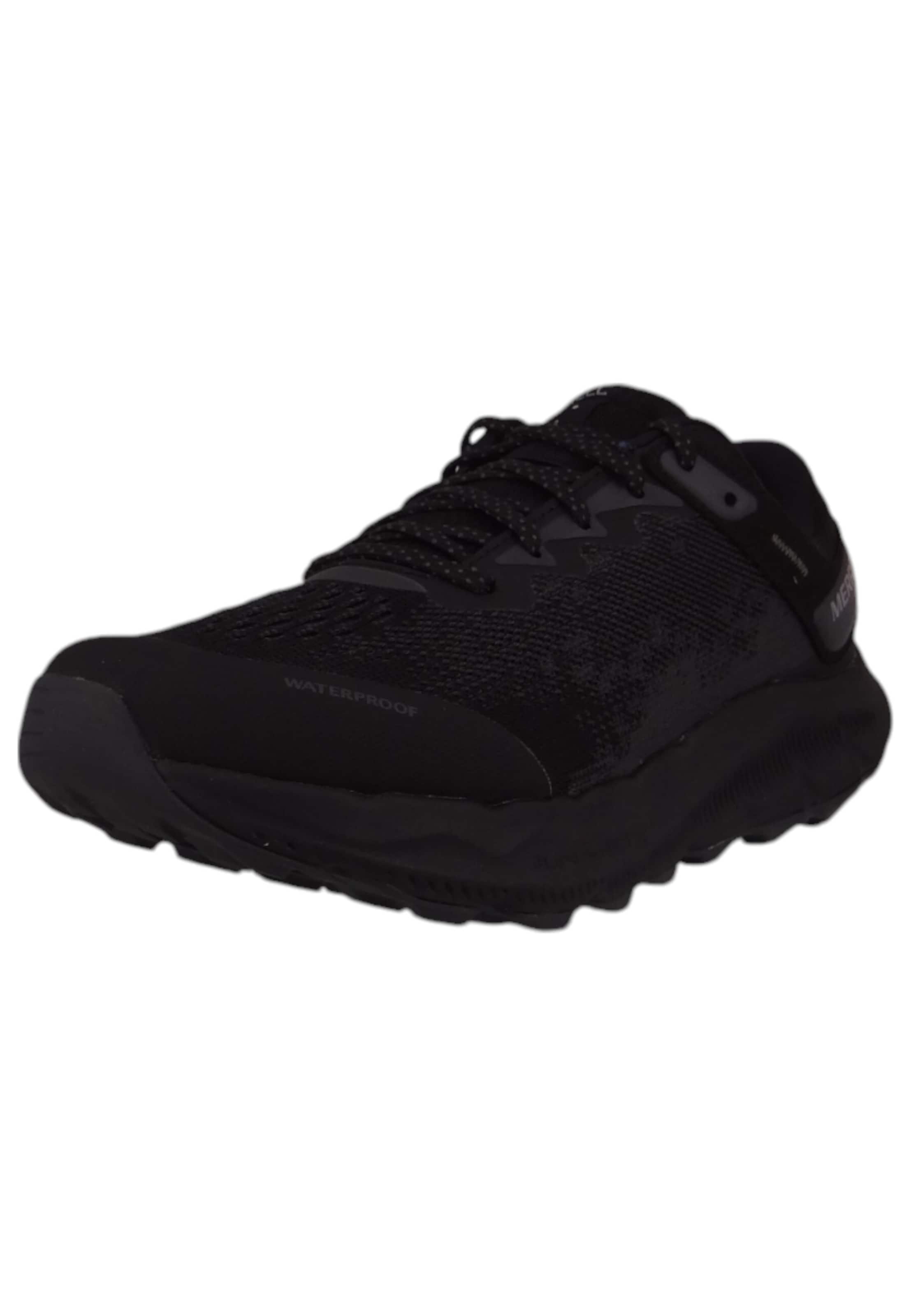 Chaussure de sport à lacets MERRELL en noir : devant