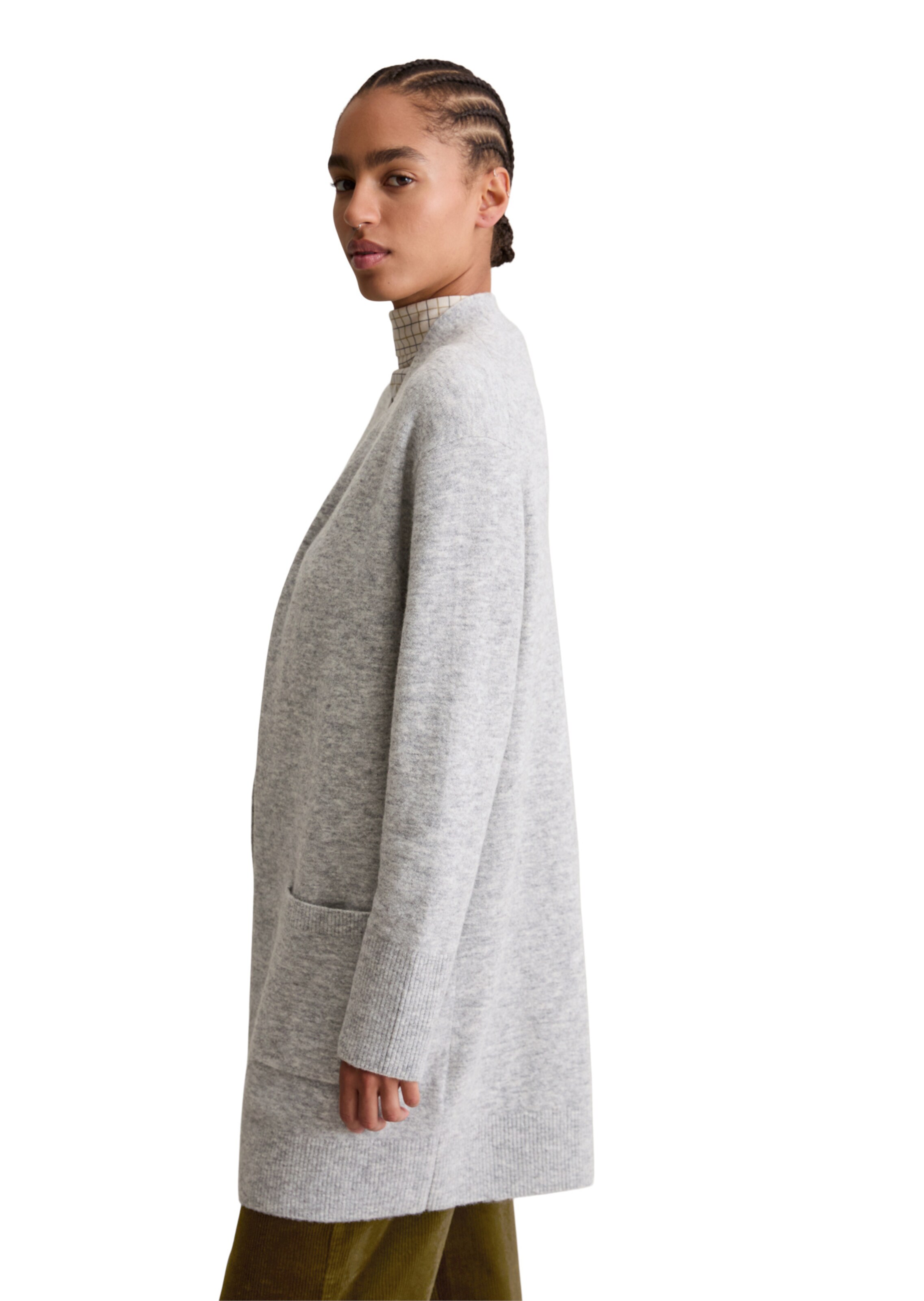 Marc O'Polo DENIM Strickjacke in Grau