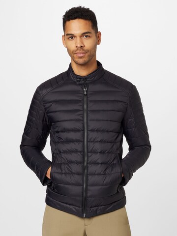 JOOP! Jeans Between-Season Jacket in Black: front