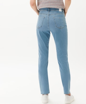 Slimfit Jeans 'Mary' de la BRAX pe albastru: spate