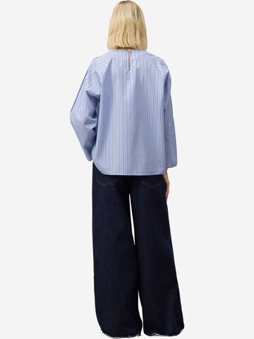 Adolfo Dominguez Bluse in Blau