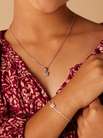 Lucardi Jewelry 'Liebe' in Silver: front