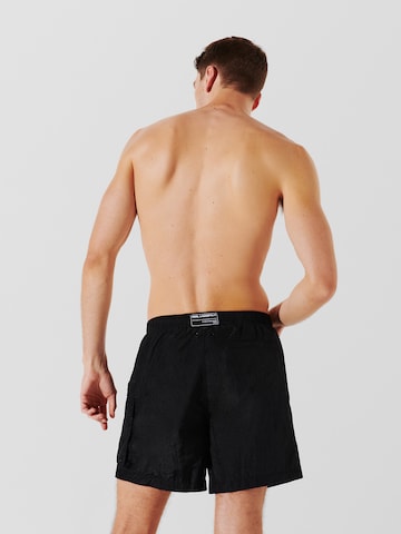 Karl Lagerfeld Board shorts 'Rue St-Guillaume' in Black