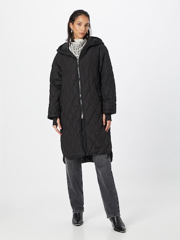 VERO MODA Between-Seasons Coat 'HUDSON' in Black: front