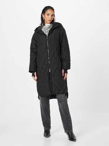 VERO MODA Ανοιξιάτικο και φθινοπωρινό παλτό 'HUDSON' σε μαύρο: μπροστά