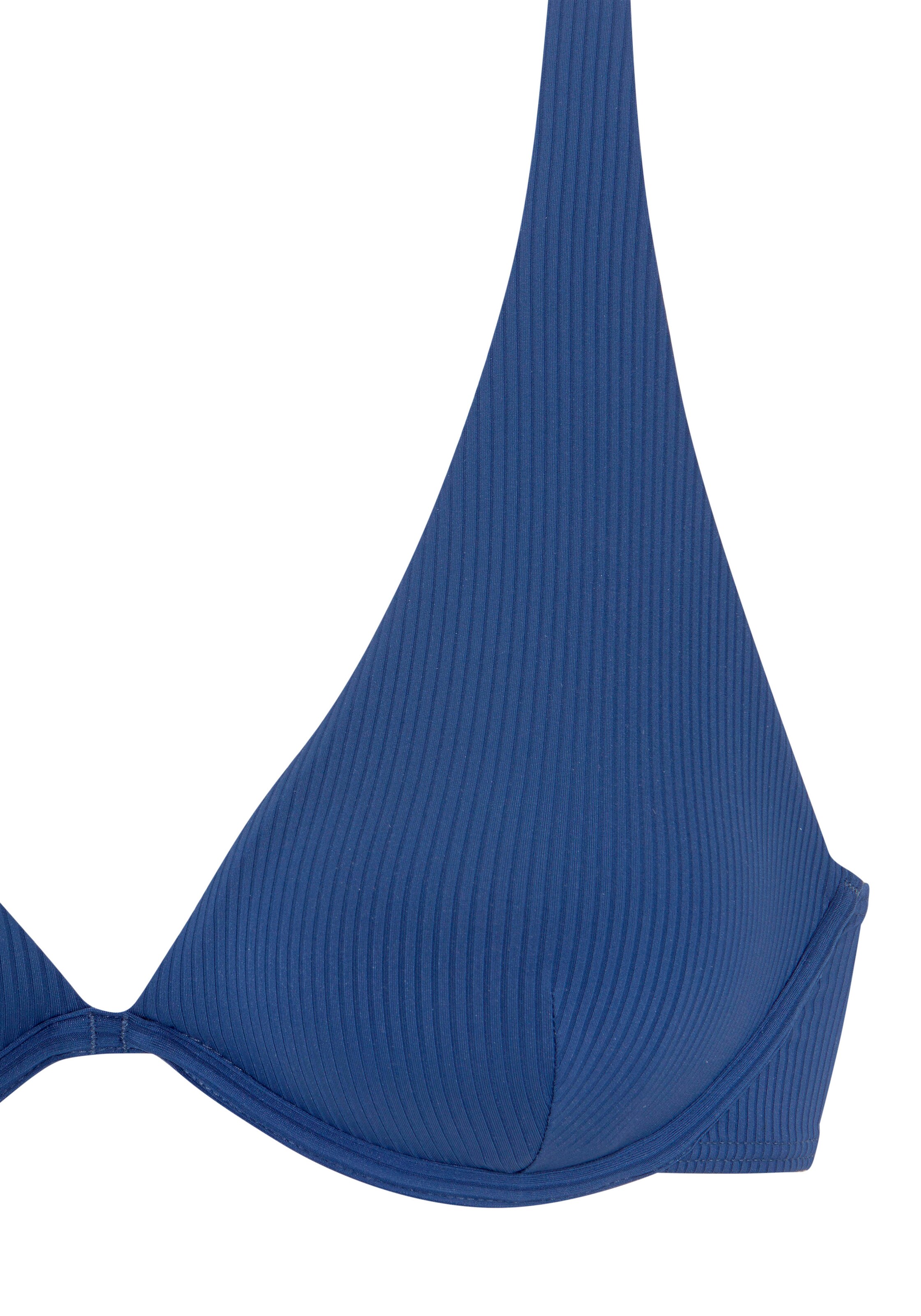 VENICE BEACH Triangle Bikini top in Blue