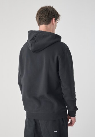 Cleptomanicx Sweatshirt 'Hooded Ligull Classic' in Schwarz