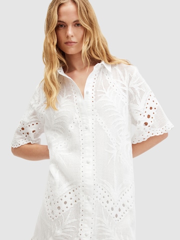 AllSaints Kleid 'MERIA' (GOTS) in Weiß