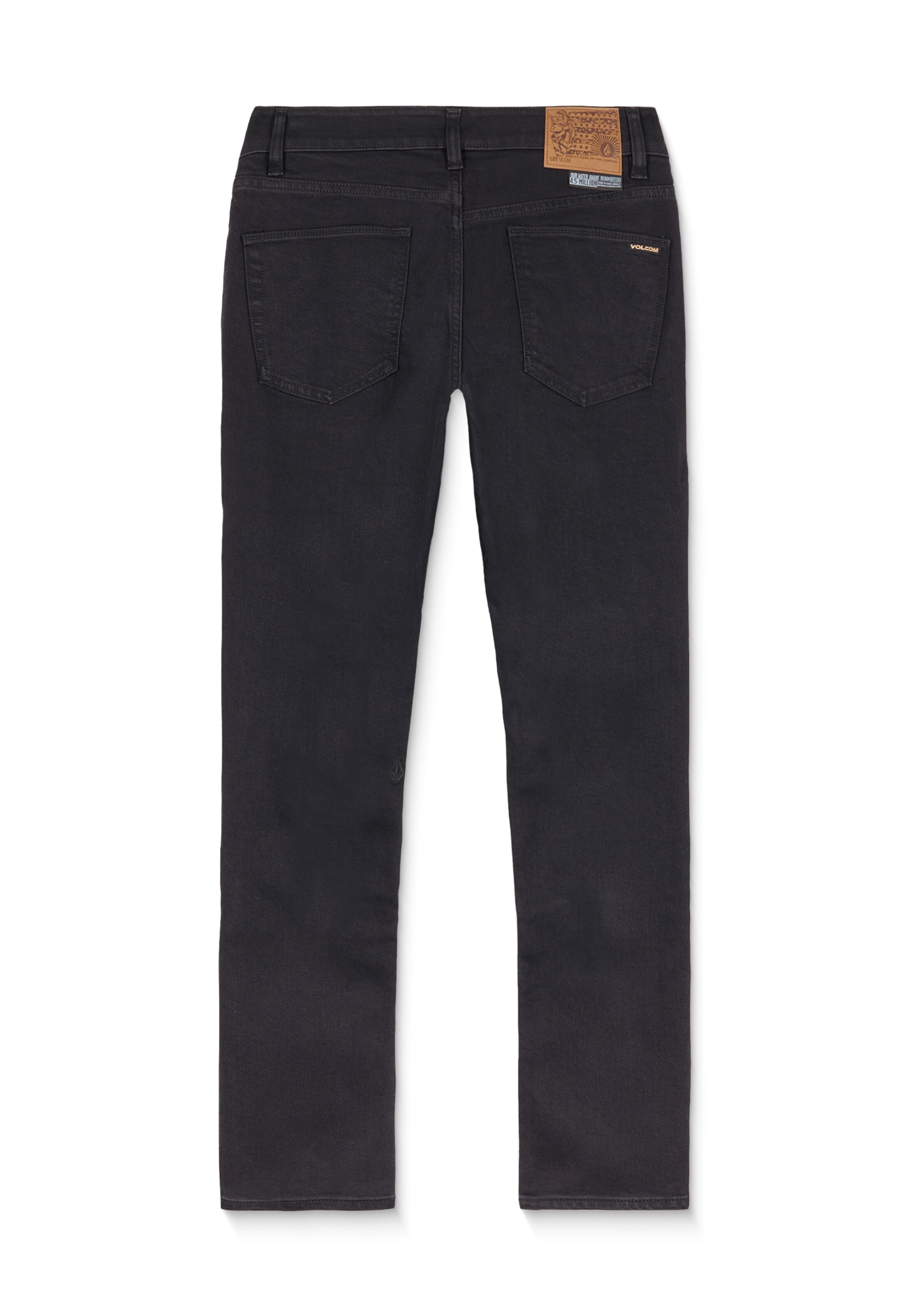 Volcom Regular Jeans '2X4' in Schwarz